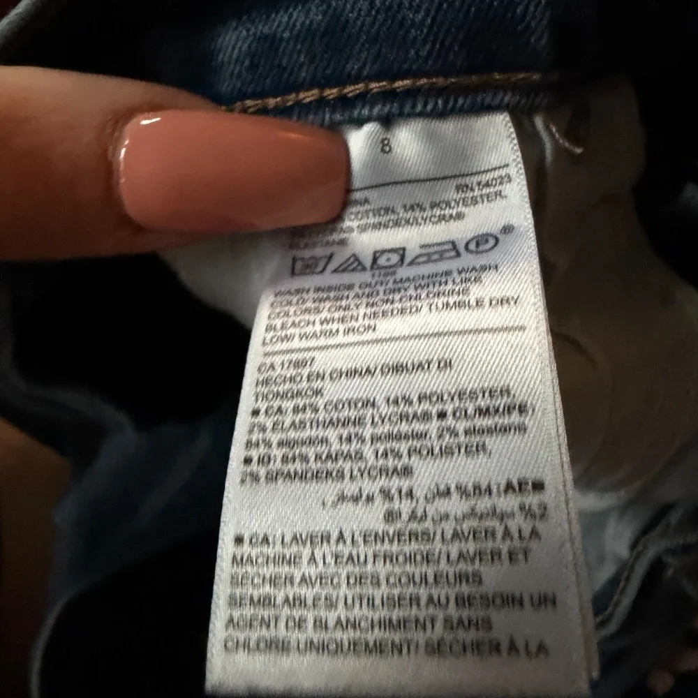 Classic Old Navy Women's Classic Boot Cut Jeans in Denim Blue cut jeans by Old N - Picture 6 of 6